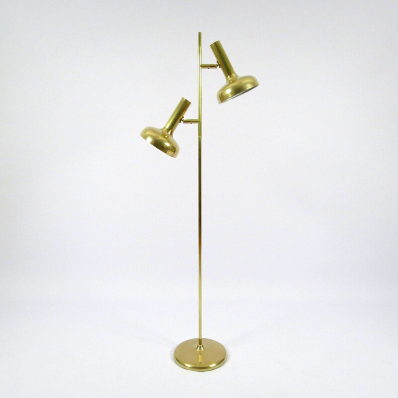 Brass floor lamp by Koch & Lowy for Omi 1960s