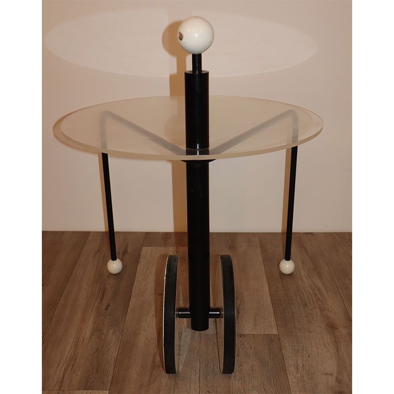 Vintage coffee table by Michele De Lucchi 1980s
