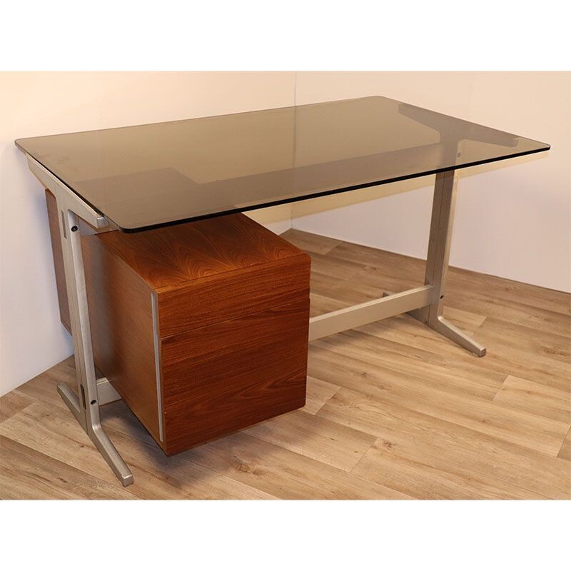 Vintage desk by Etienne Fermigier 1970s