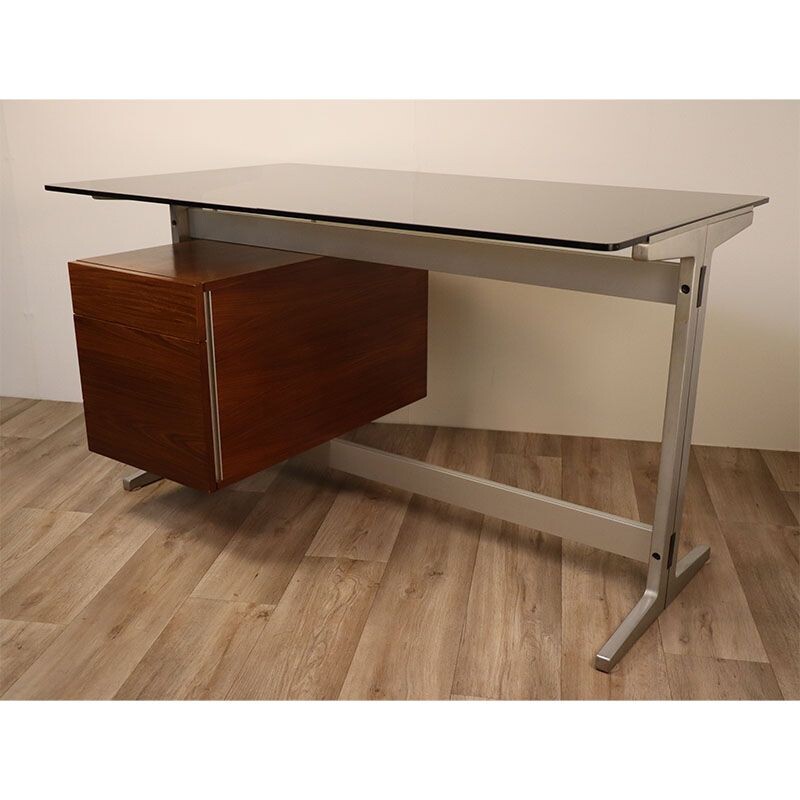 Bureau vintage par Etienne Fermigier 1970