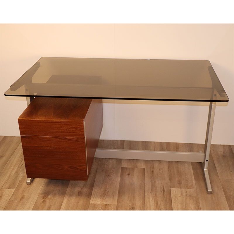 Vintage desk by Etienne Fermigier 1970s