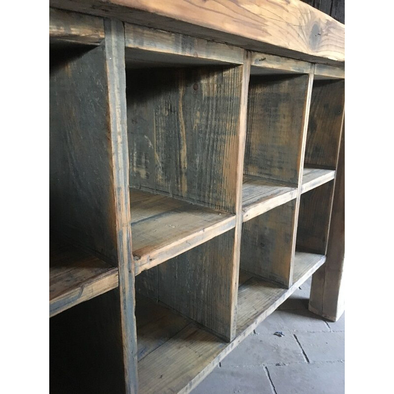 Vintage workbench with locker 1950s