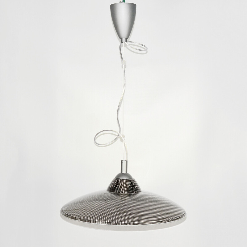 Vintage hanglamp van Edel-Acrylglas voor Memphis, Duitsland 1980