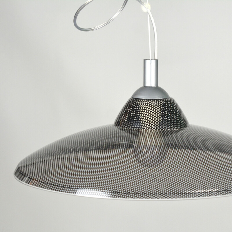 Vintage pendant lamp by Edel-Acrylglas for Memphis, Germany 1980