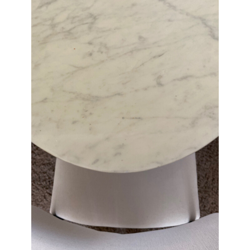 Vintage Osvaldo Borsani marble table for Tecno 1970s