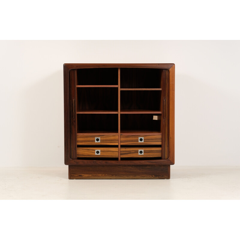 Vintage rosewood buffet by H.P. Hansen Mobindustri. Hansen Mobelindustri, 1970