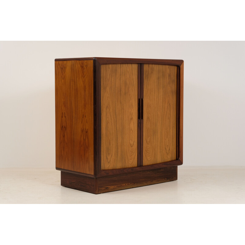 Vintage rosewood buffet by H.P. Hansen Mobindustri. Hansen Mobelindustri, 1970