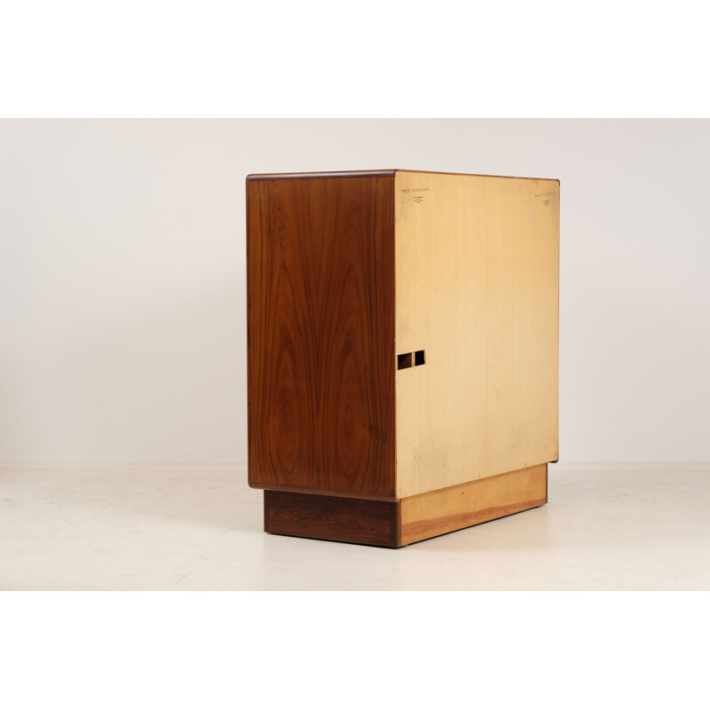 Vintage rosewood buffet by H.P. Hansen Mobindustri. Hansen Mobelindustri, 1970