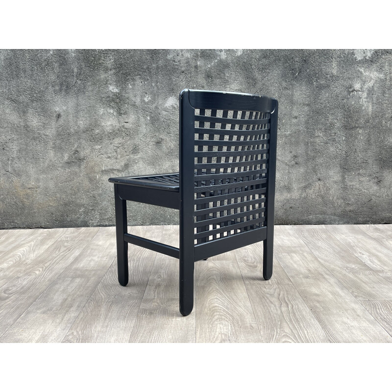 Vintage chair by Titina Ammannati & Giampiero Vitelli for Pozzi and Verga 1980s