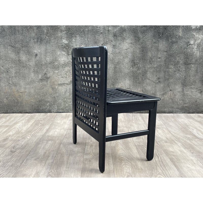 Vintage chair by Titina Ammannati & Giampiero Vitelli for Pozzi and Verga 1980s