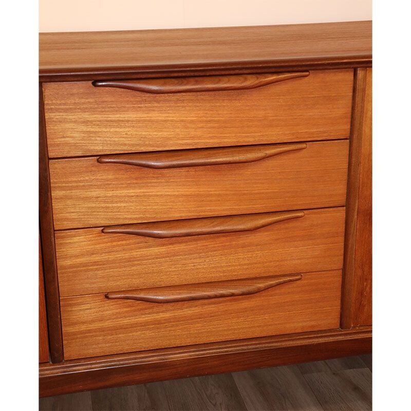 Vintage sideboard in teak, Scandinavian 1960s