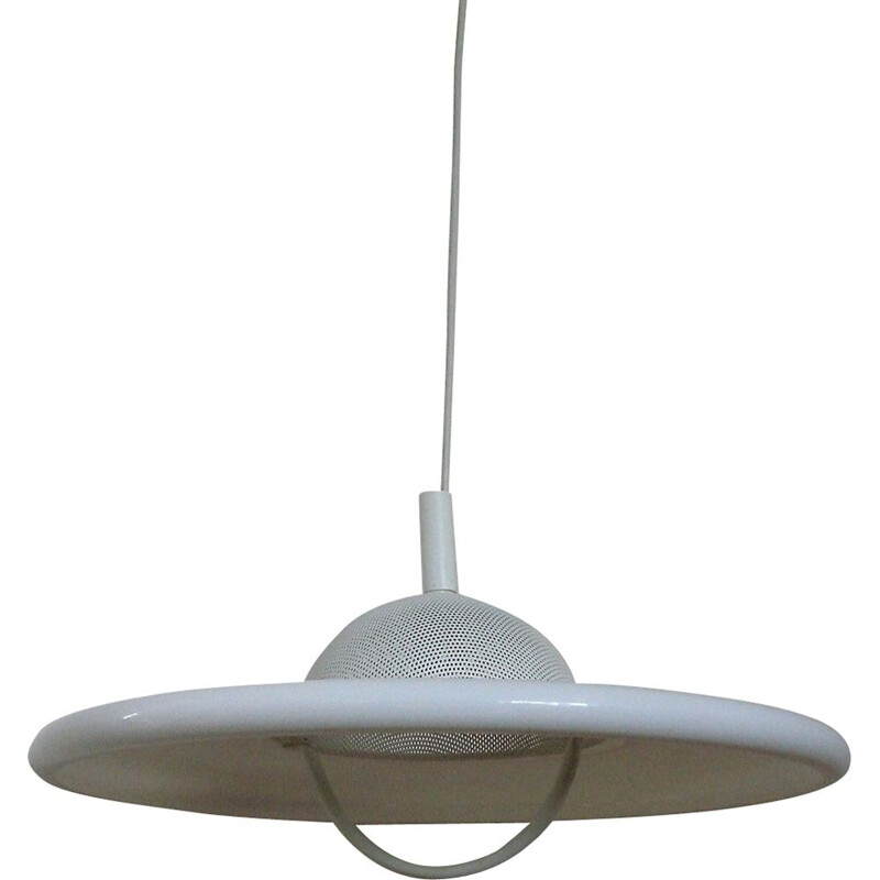 Vintage metal pendant lamp, 1970