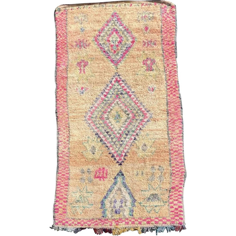 Tapis vintage berbere boujaad