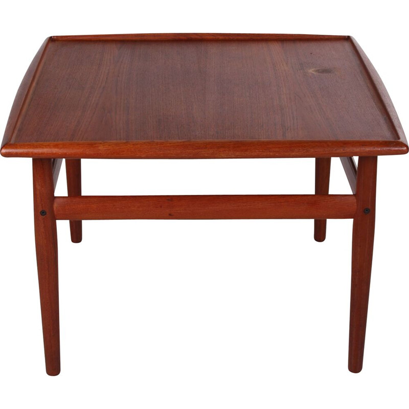 Vintage Coffee table in teak by Grete Jalk for Glostrup Mobelfabrik 1960s