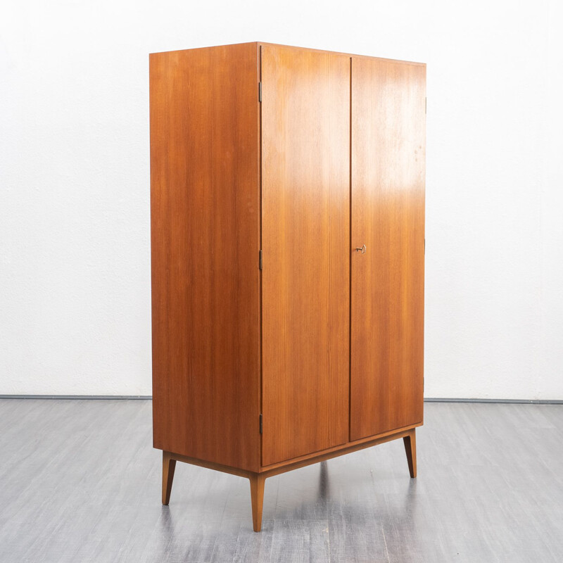 Vintage teak wardrobe, Scandinavian 1960s