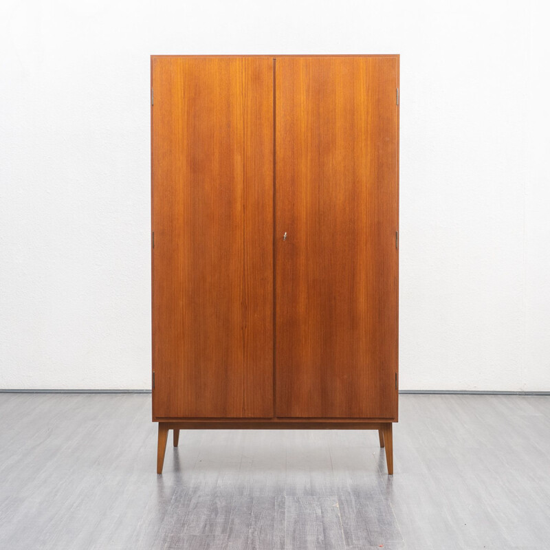 Vintage teak wardrobe, Scandinavian 1960s