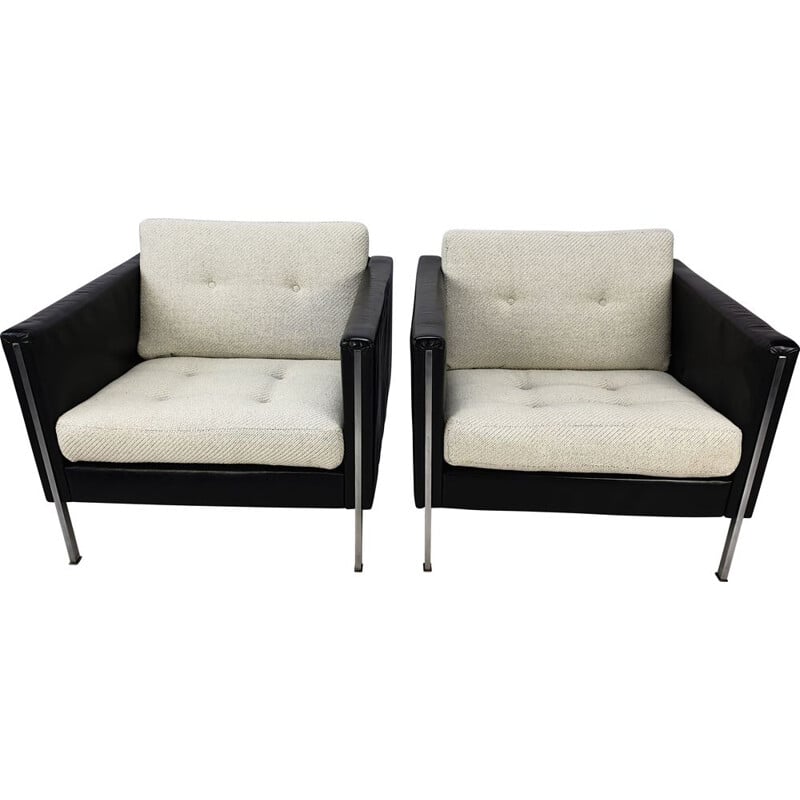 Pair of vintage 442 Club Chairs by Pierre Paulin for Artifort 1960s