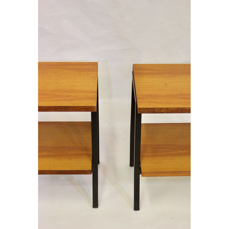 Pair of small vintage tables 1950