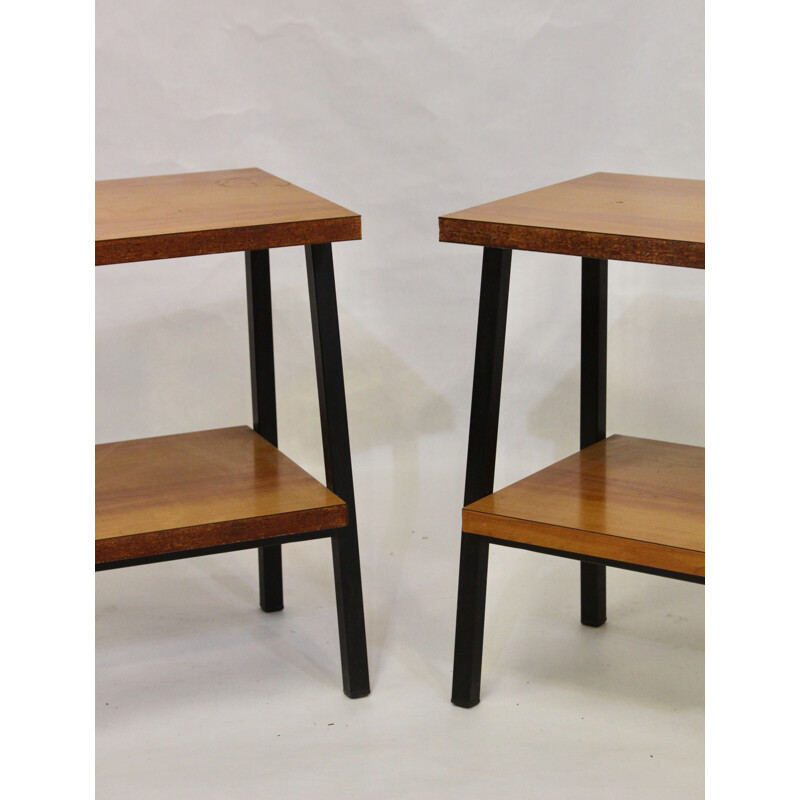 Pair of small vintage tables 1950