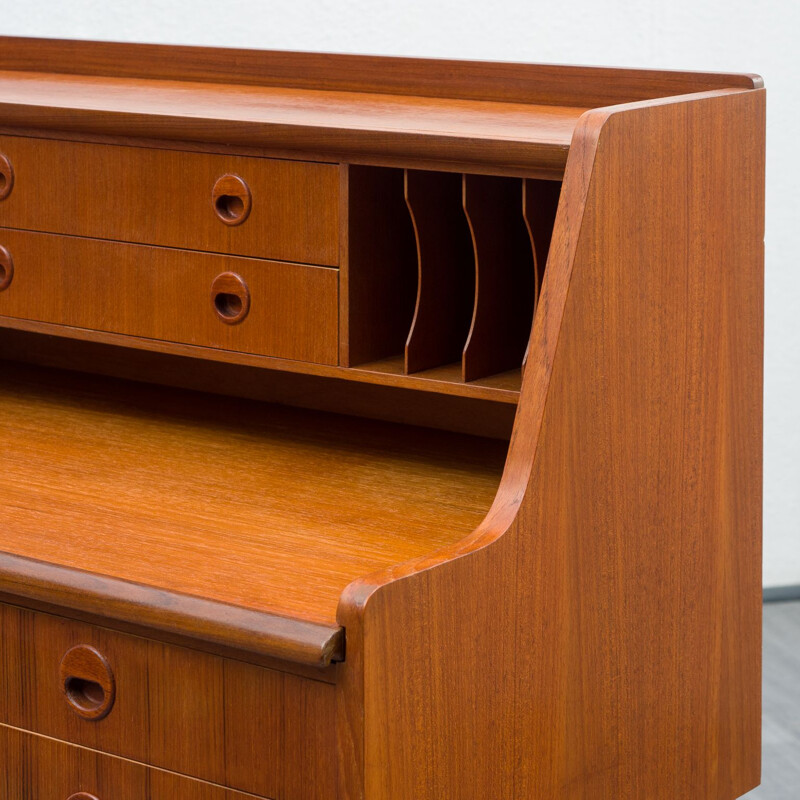 Vintage teak secretaire by AB Bröderna Gustafssons, Scandinavia 1960