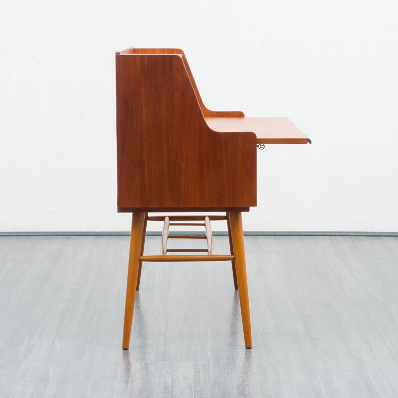 Vintage teak secretaire by AB Bröderna Gustafssons, Scandinavia 1960