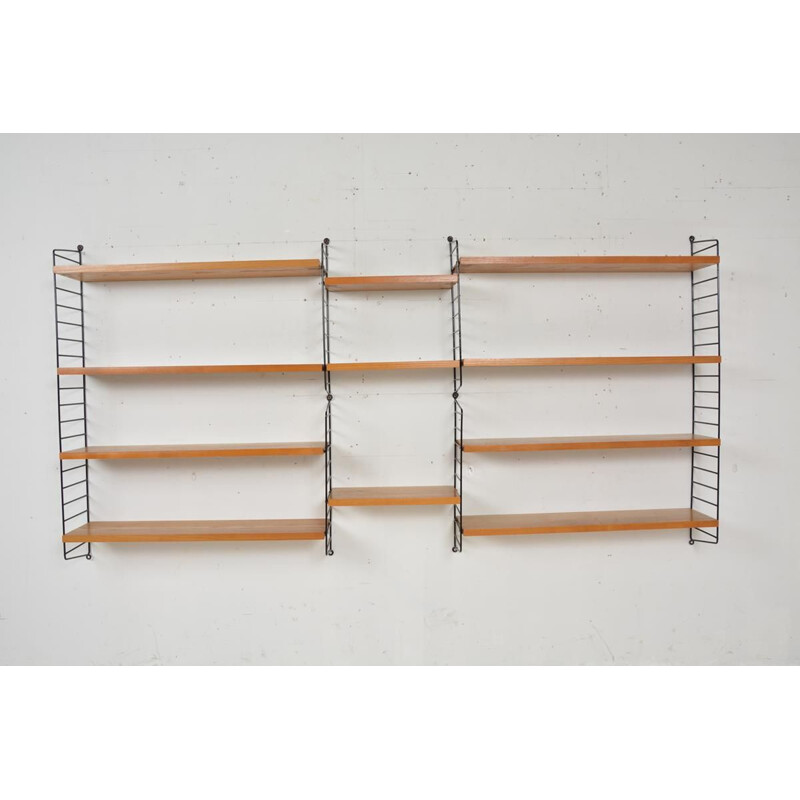 Vintage modular shelving system by Nisse Strinning, Sweden 1960