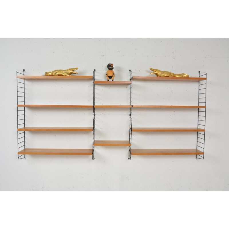 Vintage modular shelving system by Nisse Strinning, Sweden 1960