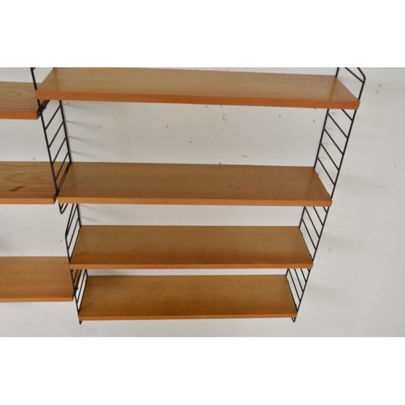 Vintage modular shelving system by Nisse Strinning, Sweden 1960