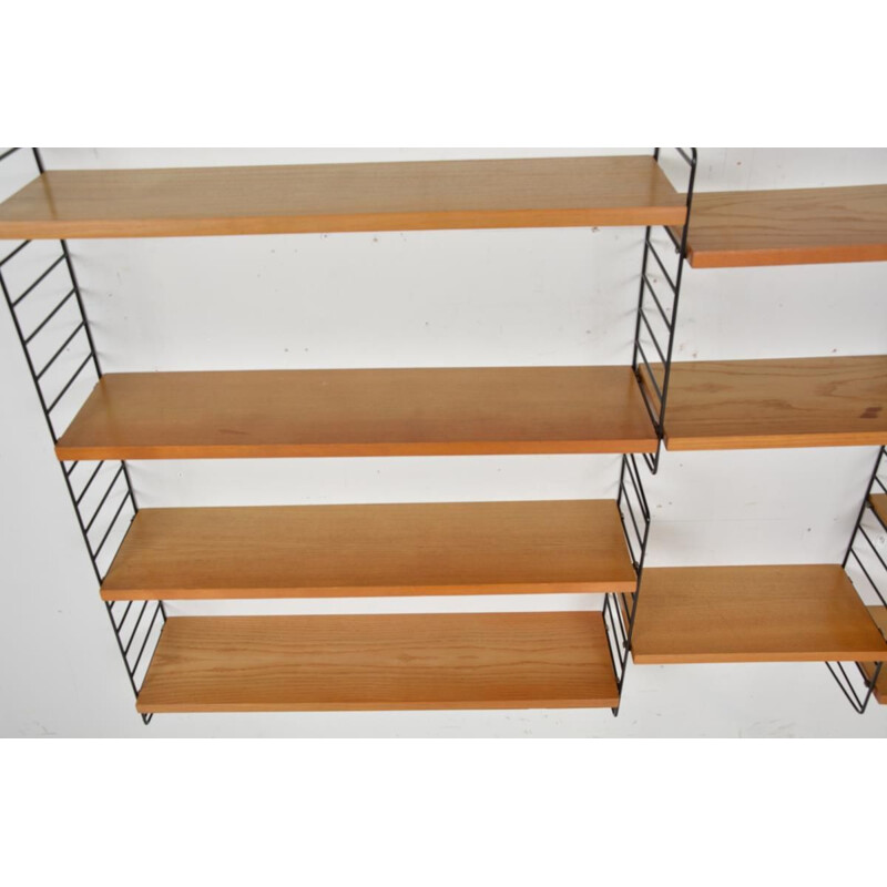 Vintage modular shelving system by Nisse Strinning, Sweden 1960