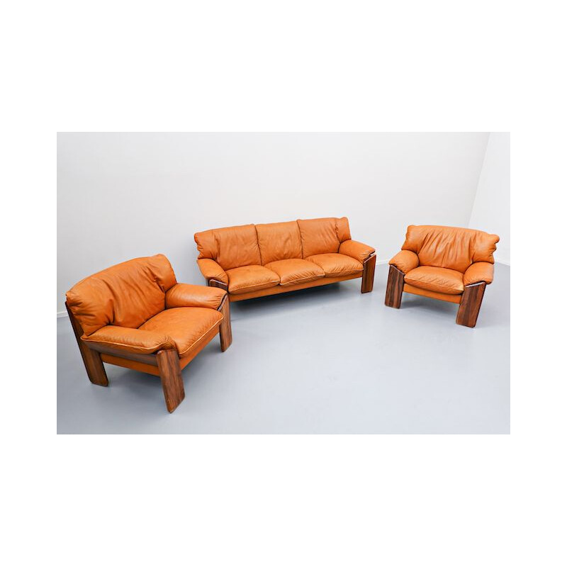 Vintage sofa from Sapporo for Mobil Girgi, Italy 1970