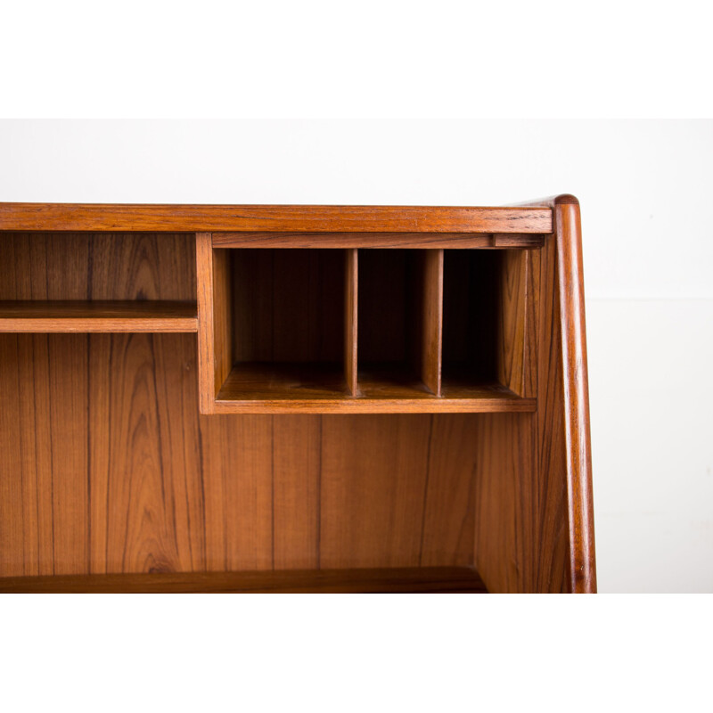 Vintage teak secretary model 37 by Arne Wahl Iversen for Vinde Mobelfabrik, Denmark 1960