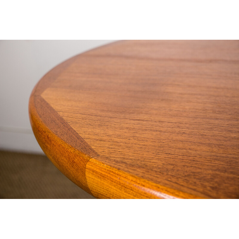 Vintage extensible teak table by Ib Kofod Larsen, Denmark 1960