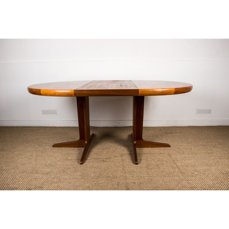 Vintage extensible teak table by Ib Kofod Larsen, Denmark 1960