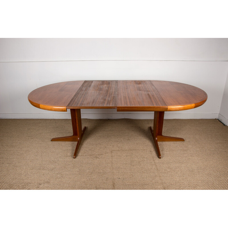 Vintage extensible teak table by Ib Kofod Larsen, Denmark 1960