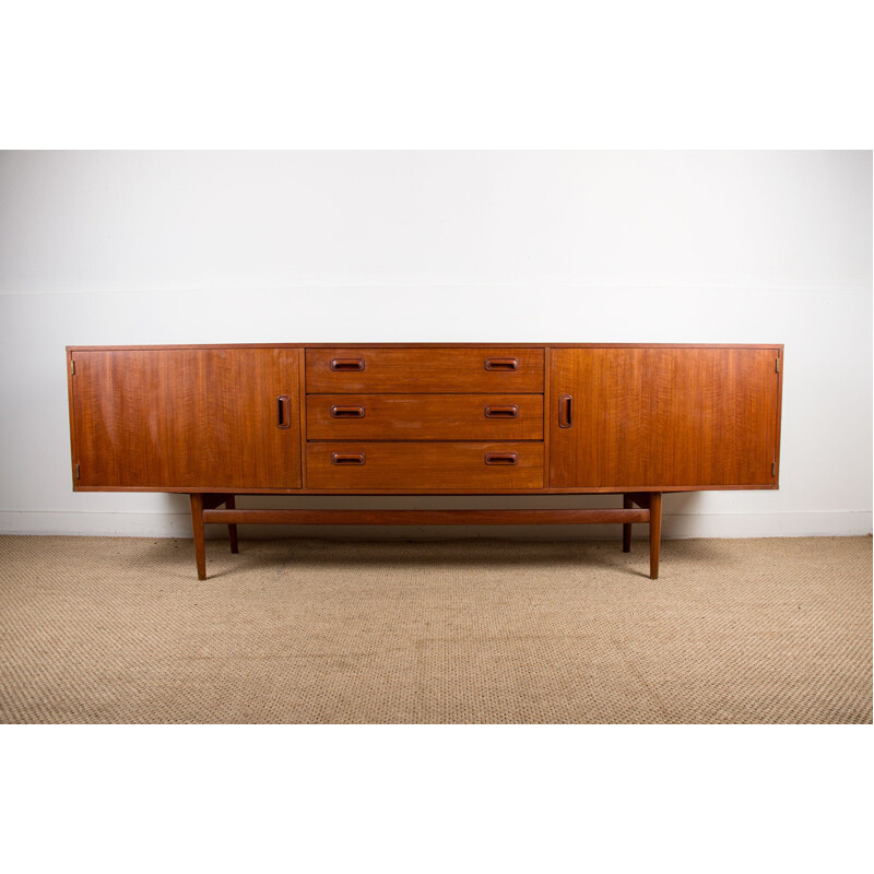 Vintage teak sideboard by Musterring Mobel, Scandinavian 1960s