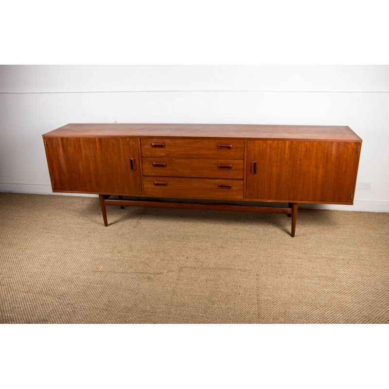 Enfilade vintage en teck par Musterring Mobel, Scandinave 1960