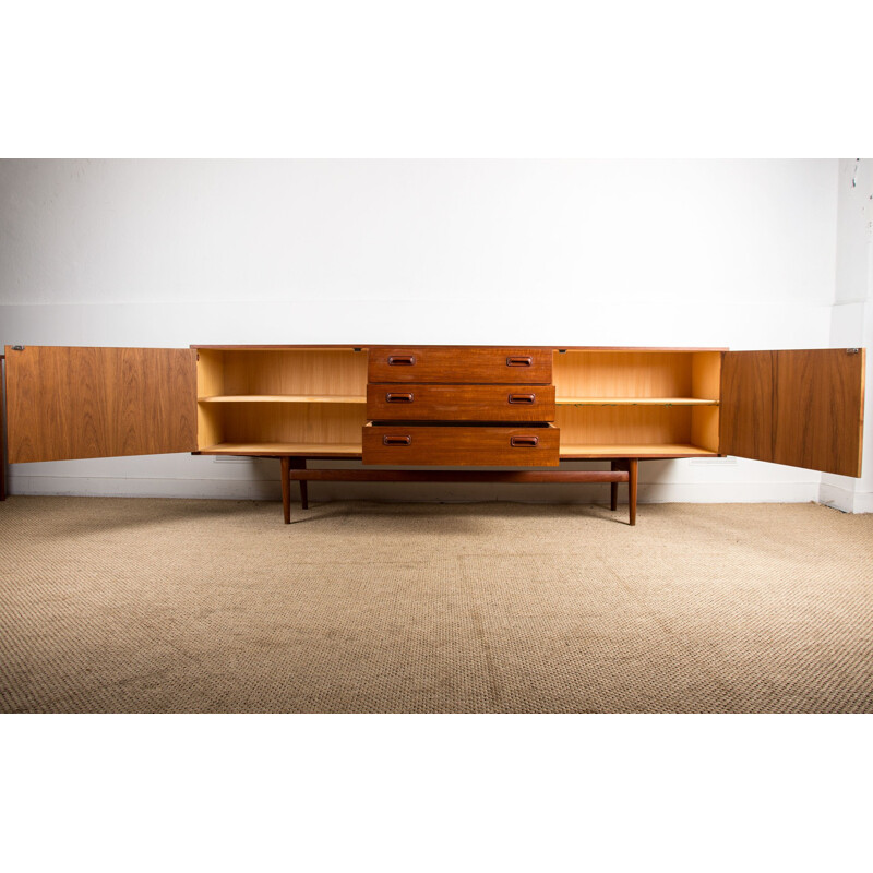 Vintage teak sideboard by Musterring Mobel, Scandinavian 1960s