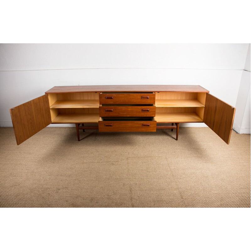 Vintage teak sideboard by Musterring Mobel, Scandinavian 1960s