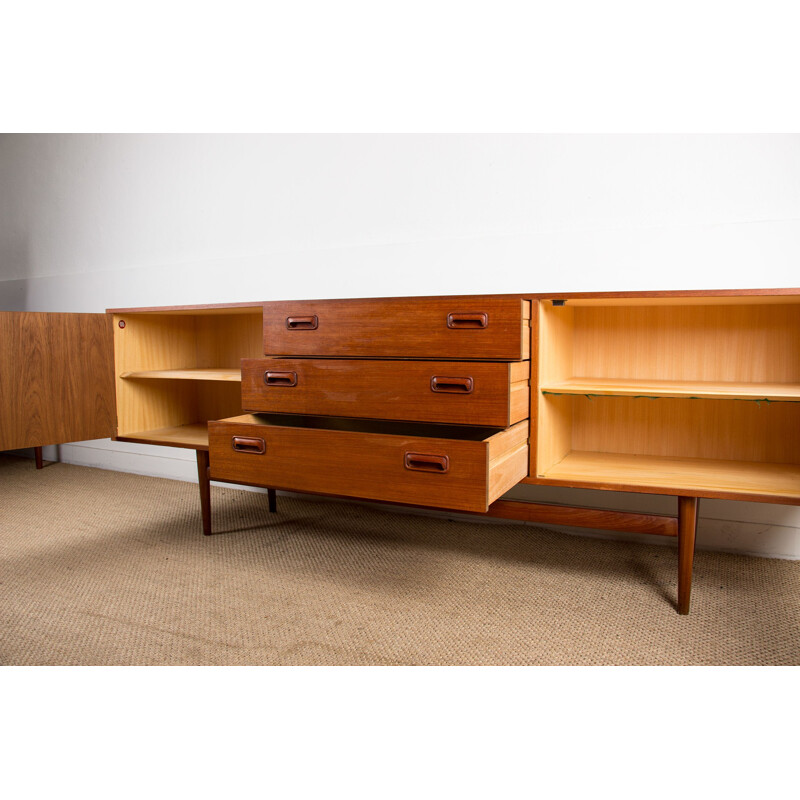 Vintage teak sideboard by Musterring Mobel, Scandinavian 1960s