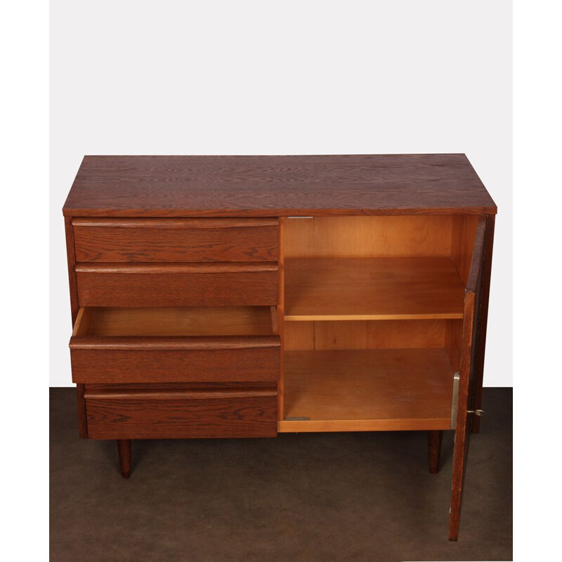 Vintage wooden chest of drawers by Drevozpracujici podnik 1960s