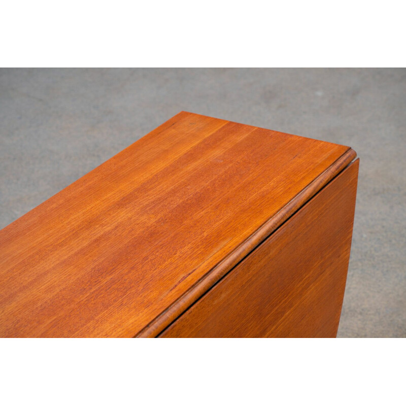 Vintage teak folding table, Scandinavian 1960s