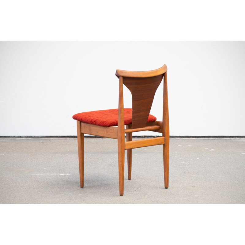 Set of 4 vintage Chairs, Scandinavian 1960s