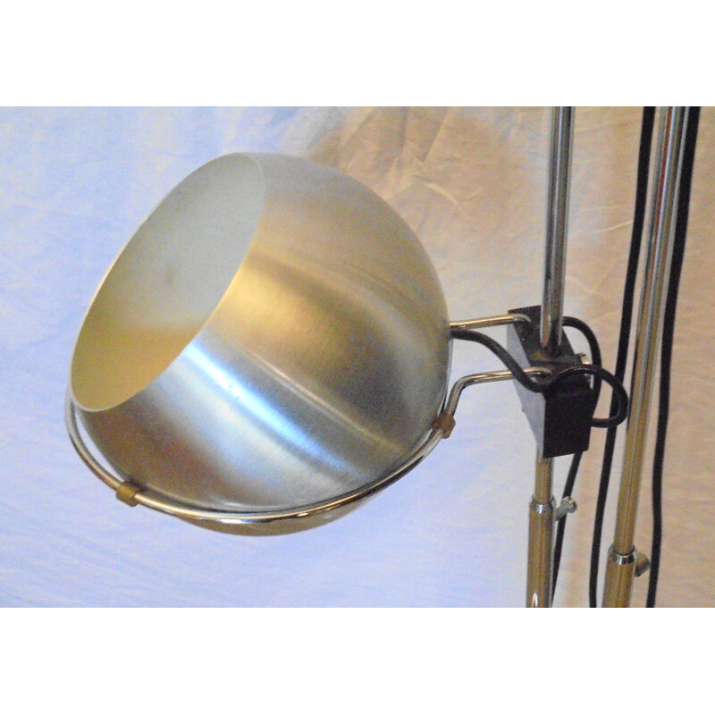 Vintage floor lamp 3 balls by Gioffredo Reggiani 1970s