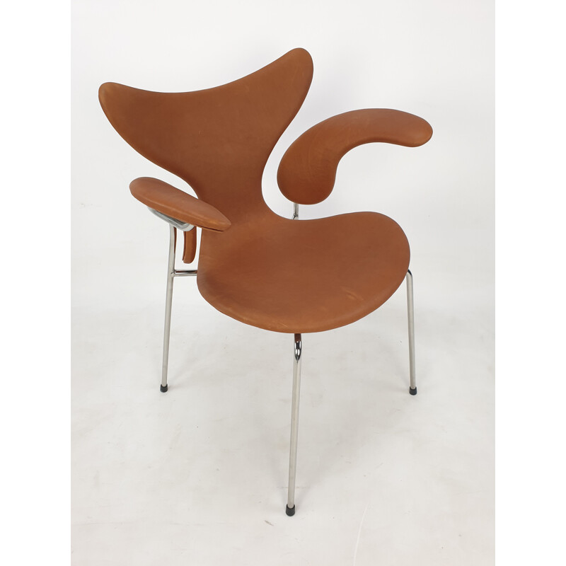 Sedia vintage Seagull di Arne Jacobsen per Fritz Hansen, Germania 1960