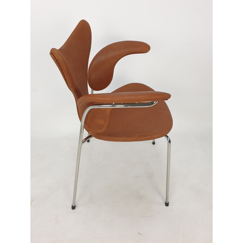 Sedia vintage Seagull di Arne Jacobsen per Fritz Hansen, Germania 1960