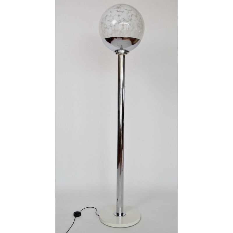 Vintage Murano glazen vloerlamp voor Mazzega, 1960