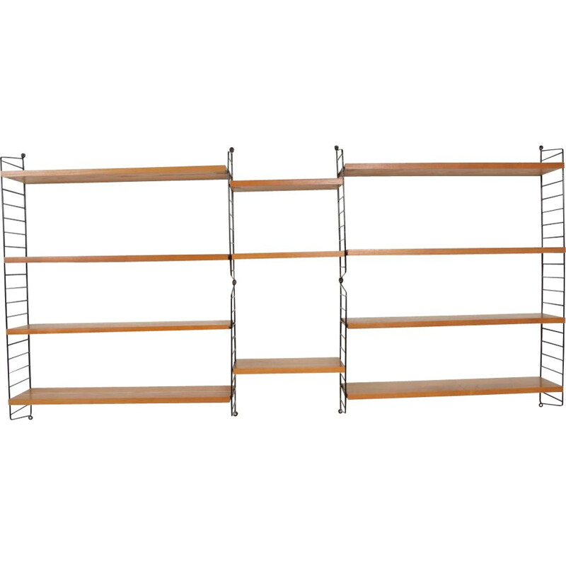 Vintage modular shelving system by Nisse Strinning, Sweden 1960