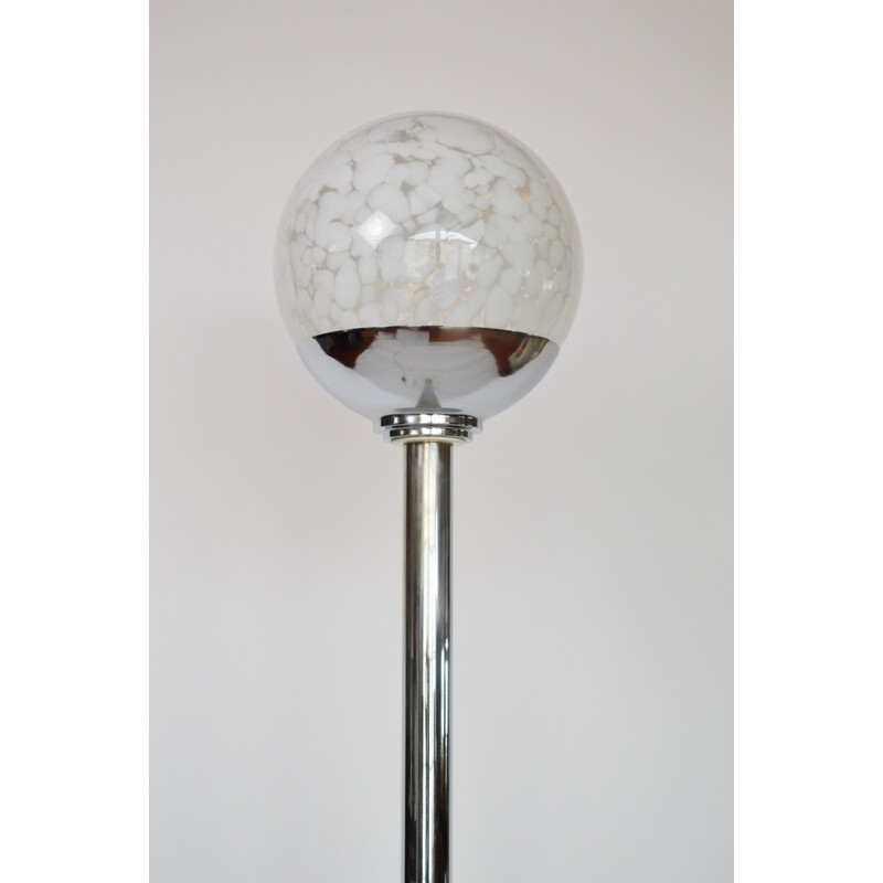 Vintage Murano glass floor lamp for Mazzega, 1960