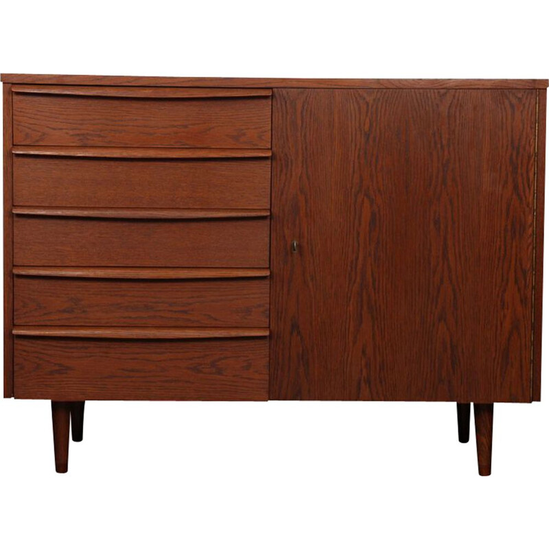 Vintage wooden chest of drawers by Drevozpracujici podnik 1960s