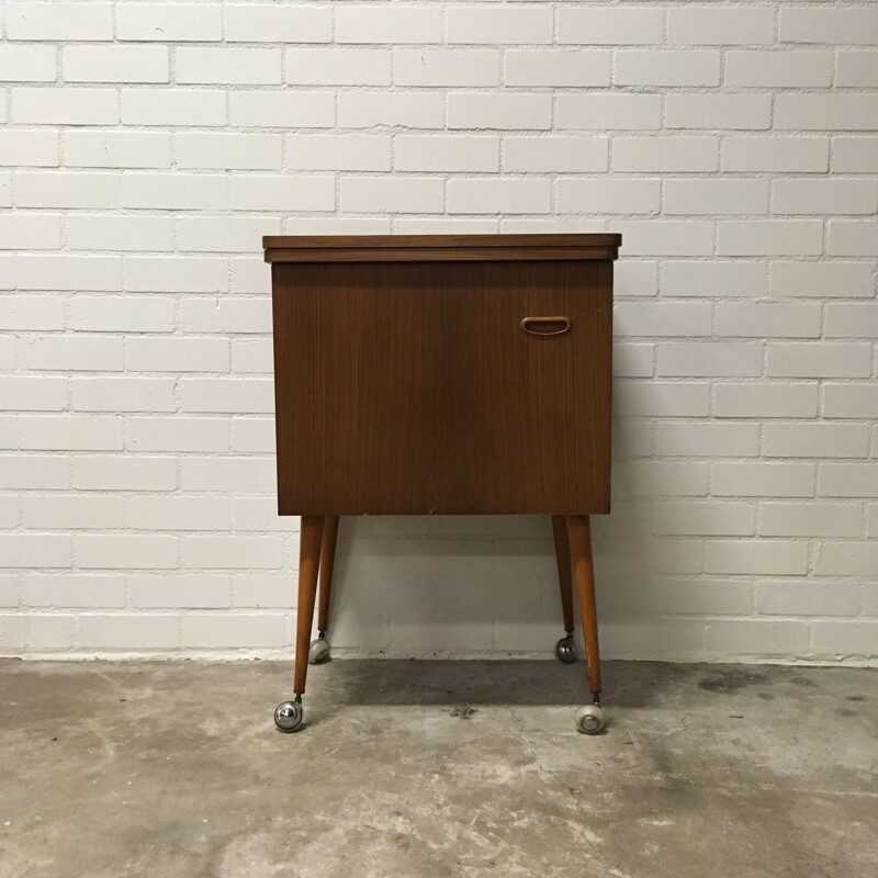 Vintage side table cabinet